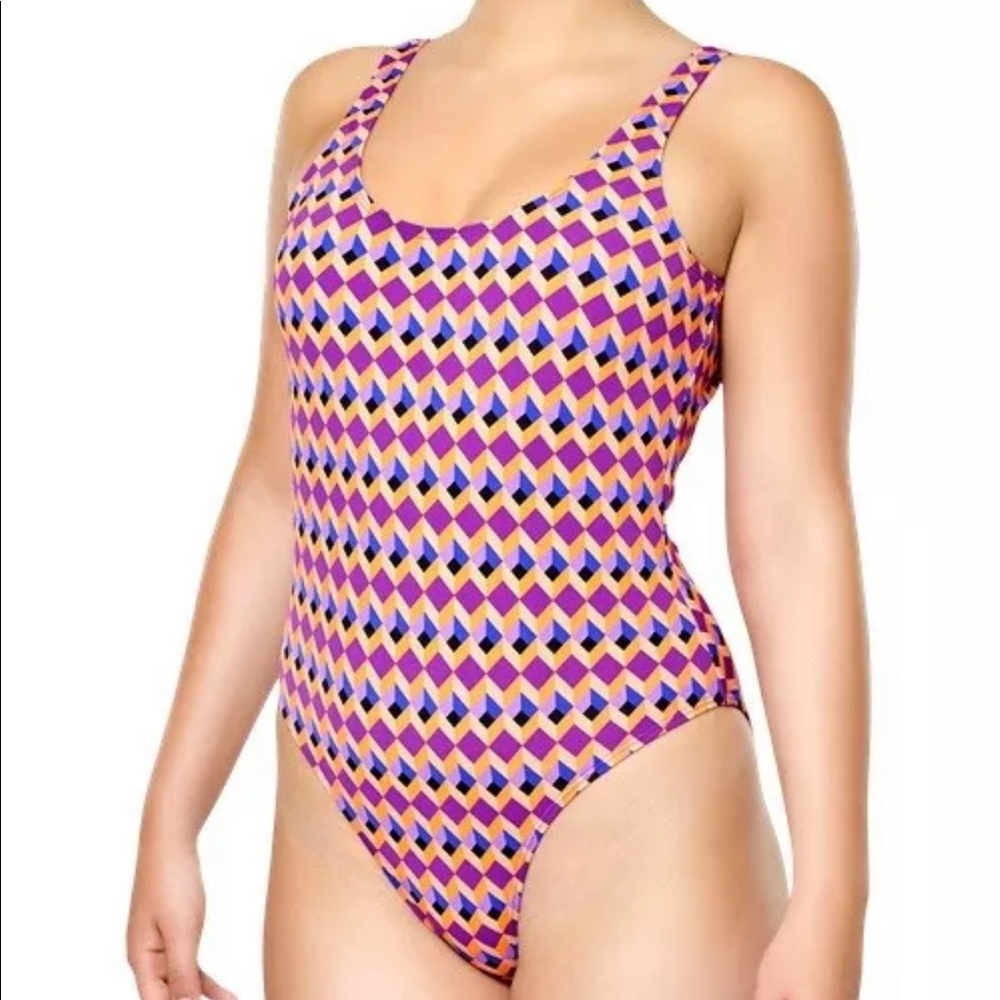Happy Socks Optic Square Swimsuit Cute